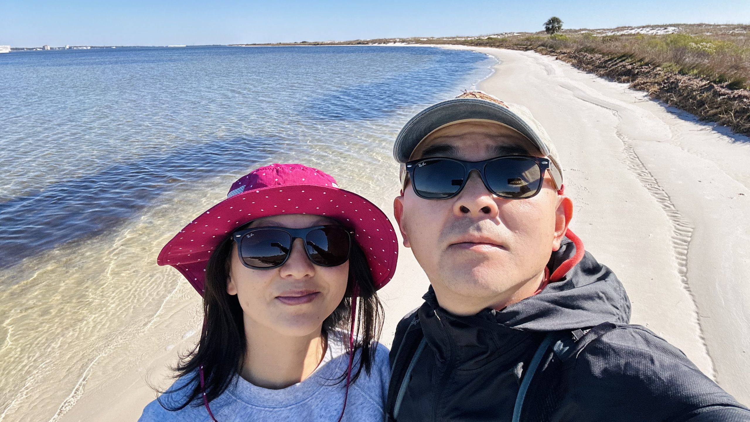 两个人的海滩