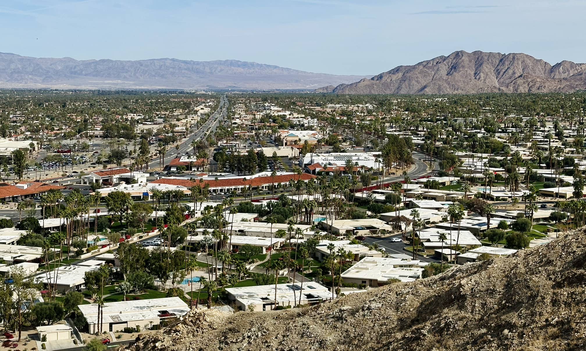 大棕榈泉地区：Thousand Palms Oasis + Bump and Grind Trail